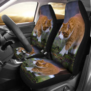 Cute Siberian Cat Print Car Seat Covers-Free Shipping - Deruj.com