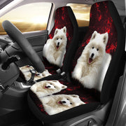 Samoyed Dog Print Car Seat Covers-Free Shipping - Deruj.com