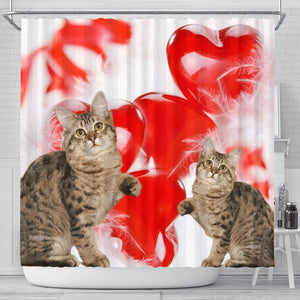 American Bobtail Print Shower Curtains-Free Shipping - Deruj.com