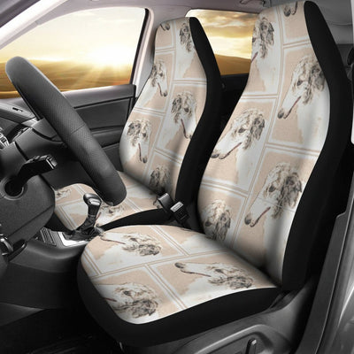 Borzoi Dog Patterns Print Car Seat Covers-Free Shipping - Deruj.com