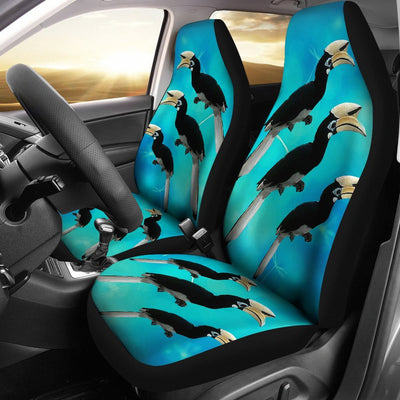 African Pied Hornbill Bird Print Car Seat Covers-Free Shipping - Deruj.com