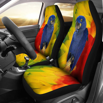 Hyacinth Macaw Print Car Seat Covers-Free Shipping - Deruj.com
