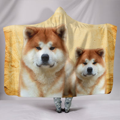 Lovely Aktia Dog Print Hooded Blanket-Free Shipping - Deruj.com