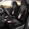 Black Hovawart Dog Print Car Seat Covers-Free Shipping - Deruj.com