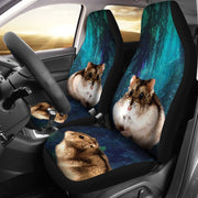 Campbell's Dwarf Hamster Print Car Seat Covers- Free Shipping - Deruj.com