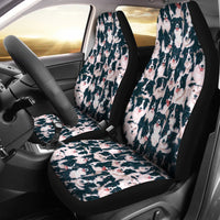 Border Collie In Lots Print Car Seat Covers-Free Shipping - Deruj.com