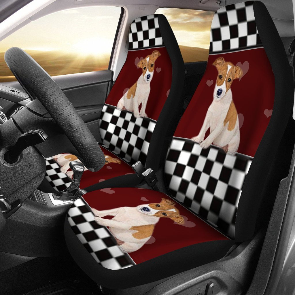 Cute Jack Russell Terrier Print Car Seat Covers-Free Shipping - Deruj.com