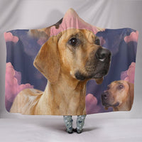 Rhodesian Ridgeback Dog Print Hooded Blanket-Free Shipping - Deruj.com