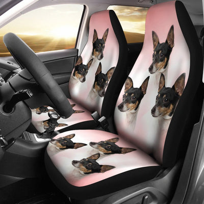 Toy Fox Terrier Dog Print Car Seat Covers-Free Shipping - Deruj.com