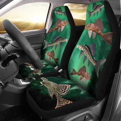 Suckermouth Catfish Print Car Seat Covers- Free Shipping - Deruj.com