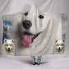 Samoyed Dog Print Hooded Blanket-Free Shipping - Deruj.com