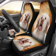 Clumber Spaniel Print Car Seat Covers-Free Shipping - Deruj.com