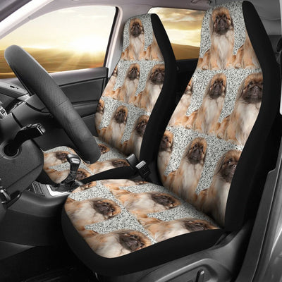 Pekingese Dog Patterns Print Car Seat Covers-Free Shipping - Deruj.com