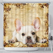 Amazing French Bulldog Print Shower Curtains-Free Shipping - Deruj.com