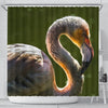 Beautiful Swan Bird Print Shower Curtains-Free Shipping - Deruj.com