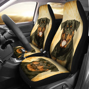 Rottweiler Print Car Seat Covers- Free Shipping - Deruj.com