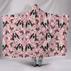 Cute Basset Hound Dog Pattern Print Hooded Blanket-Free Shipping - Deruj.com