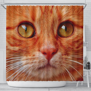 Lovely Cat Face Print Shower Curtains-Free Shipping - Deruj.com