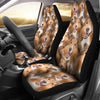 Shetland Sheepdog In Lots Print Car Seat Covers-Free Shipping - Deruj.com