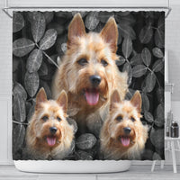 Cute Australian Terrier Print Shower Curtains-Free Shipping - Deruj.com