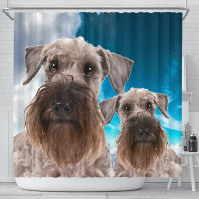 Lovely Cesky Terrier Print Shower Curtains-Free Shipping - Deruj.com