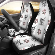 Cute Cat and Paws Print Car Seat Covers-Free Shipping - Deruj.com