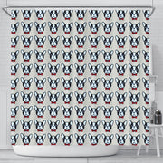 French Bulldog Pattern Print Limited Edition Shower Curtains-Free Shipping - Deruj.com