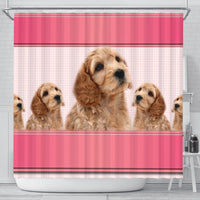 Cockapoo Dog Print Shower Curtain-Free Shipping - Deruj.com