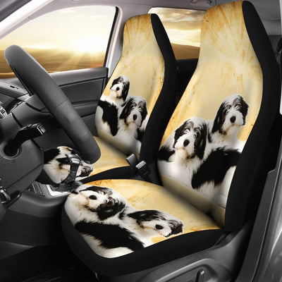 Polish Lowland Sheepdog Print Car Seat Covers- Free Shipping - Deruj.com
