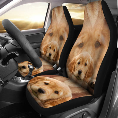 The Cutest Golden Retriever Print Car Seat Covers-Free Shipping - Deruj.com
