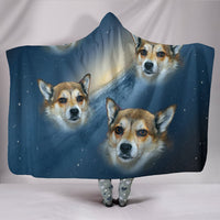 Norwegian Lundehund Print Hooded Blanket-Free Shipping - Deruj.com