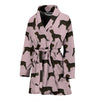 Boykin Spaniel Dog Pattern Print Women's Bath Robe-Free Shipping - Deruj.com