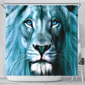 Amazing Lion Art Print Limited Edition Shower Curtains-Free Shipping - Deruj.com