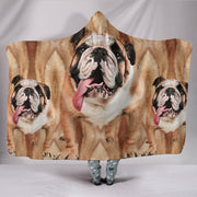 Amazing Bulldog Print Hooded Blanket-Free Shipping - Deruj.com