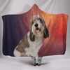 Cute Petit Basset Griffon Vendeen Print Hooded Blanket-Free Shipping - Deruj.com