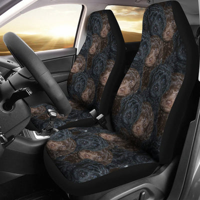 Barbet Dog In Lots Print Car Seat Covers-Free Shipping - Deruj.com