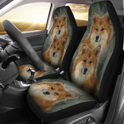 Cute Icelandic Sheepdog Print Car Seat Covers-Free Shipping - Deruj.com