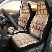 Shiba Inu Patterns Print Car Seat Covers-Free Shipping - Deruj.com