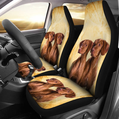 Cute Vizsla Dog Print Car Seat Covers- Free Shipping - Deruj.com