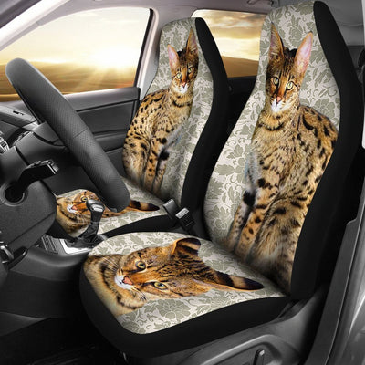 Savannah Cat Print Car Seat Covers- Free Shipping - Deruj.com