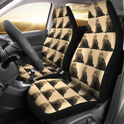 Lovely American Bobtail Cat Pattern Print Car Seat Covers-Free Shipping - Deruj.com