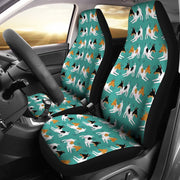 Toy Fox Terrier Dog Pattern Print Car Seat Covers-Free Shipping - Deruj.com