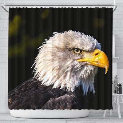 White Tailed Eagle Bird Print Shower Curtains-Free Shipping - Deruj.com