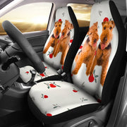 Welsh Terrier Print Car Seat Covers-Free Shipping - Deruj.com