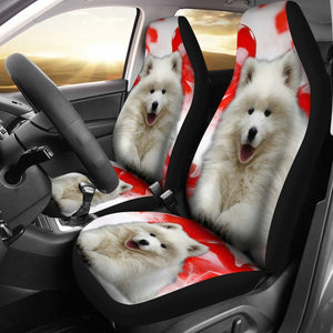 Samoyed Dog Print Car Seat Covers- Free Shipping - Deruj.com