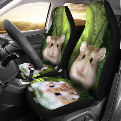 Roborovski Dwarf Hamster(Desert Hamster) Print Car Seat Covers- Free Shipping - Deruj.com