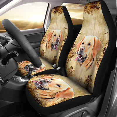 Labrador Retriever Dog Print Car Seat Covers- Free Shipping - Deruj.com