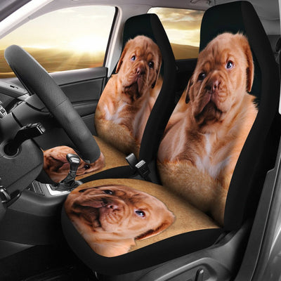 Cute Bordeaux Mastiff Print Car Seat Covers-Free Shipping - Deruj.com