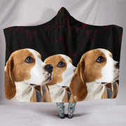 Cute Beagle Dog 3D Print Hooded Blanket-Free Shipping - Deruj.com