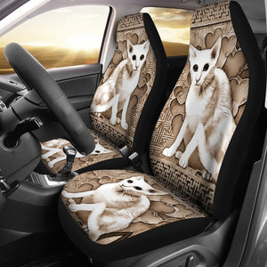 Oriental Shorthair Cat Print Car Seat Covers-Free Shipping - Deruj.com